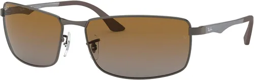 Miniatura 2 de Ray-Ban Gafas de sol rectangulares de metal RB3498 para hombre