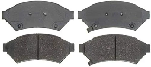 Raybestos Juego de pastillas de freno de disco de cerámica de grado de servicio SGD1075C