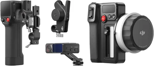 DJI Focus Pro Combo Todo en Uno, Sistema de Control de Lente AMF, Enfoque de Sujeto a 20 Metros, 76,800 Puntos de Alcance LiDAR, Reconocimiento AI,