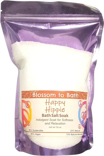 Miniatura 16 de Remojar sal de baño de azúcar morena e higos (16 onzas) – Fragancia natural – es perfecto para la relajación de cuerpo completo, remojo de pies