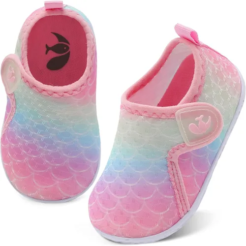 Miniatura 50 de FEETCITY Baby Boys Girls Water Sport Shoes Barefoot Kids Aqua Socks Quick-Dry Beach Swim Pool Shoes
