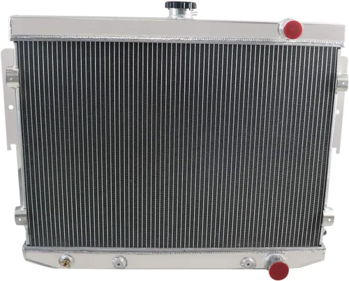 Radiador de 4 filas compatible con Dodge Charger Plymouth Sebring Chrysler Newport V8 6.6L 1973-1978
