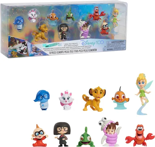 Miniatura 7 de Celebración de los 100 años de Disney Desafiando las probabilidades Edición limitada Paquete de figuras de 8 piezas, juguetes para niños a partir