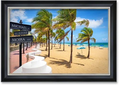 Miniatura 21 de IPIC – obra de arte personalizada con nombres y fecha, regalo perfecto para aniversario, boda, cumpleaños y celebraciones