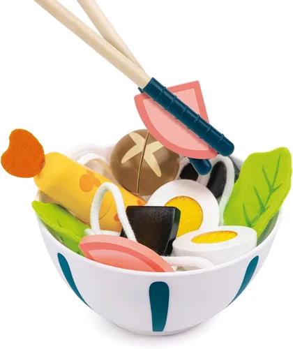 Miniatura 4 de Hape Juego de Udon "Slurp-Slurp" Juego de comida y cocina para niños, para niños a partir de 3 años