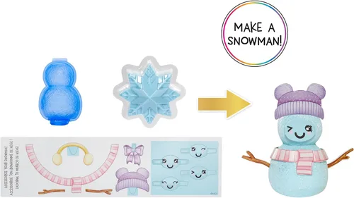 Miniatura 4 de Rainbow High Winter Wonderland Skyler - Muñeca de moda azul de 11 pulgadas con nieve mágica oculta en la ropa que se infla con agua, y kit de muñeco