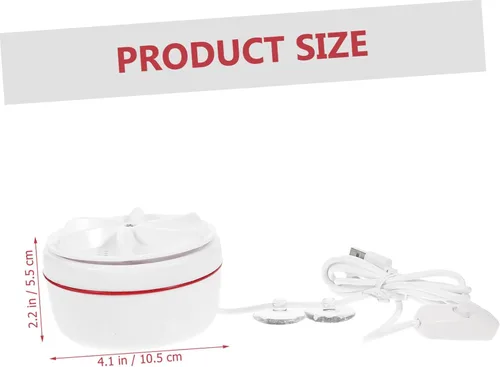 Miniatura 3 de Homoyoyo Lavadora portátil de 30 W, Lavadora USB con rotación inversa hacia adelante, limpieza profunda para ropa, calcetines, viajes, rv