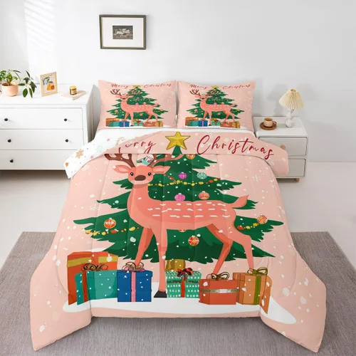 Miniatura 35 de Erosebridal Juego de edredón divertido de Halloween para niños, juego de ropa de cama de calabaza fantasma, decoración de Halloween para niños