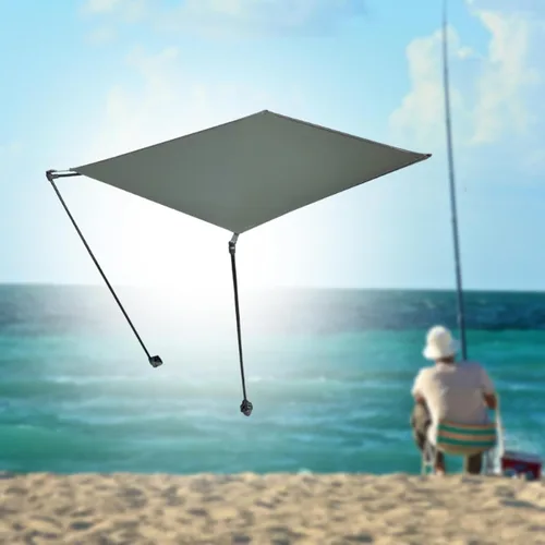Miniatura 4 de Outdoor Camping Chair Shade,Folding Chair Shade, Lightweight Adjustable Shelter Portable for Hiking Picnic Traveling, Green