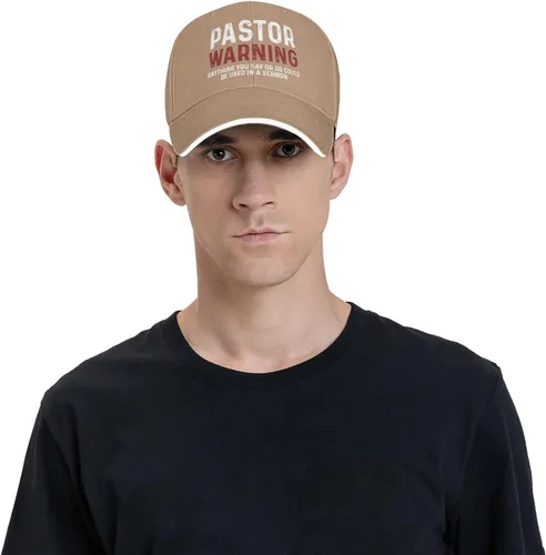 Miniatura 22 de Regalos de agradecimiento para pastores, regalos para pastores para hombres, sombrero de advertencia para pastor, gorra de advertencia para pastor