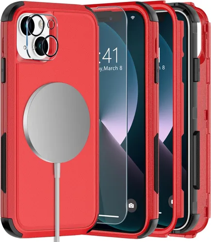 Miniatura 27 de Diverbox Funda para iPhone 13 [A prueba de golpes] [A prueba de caídas] [A prueba de polvo], Funda de Teléfono de Protección Resistente para Apple