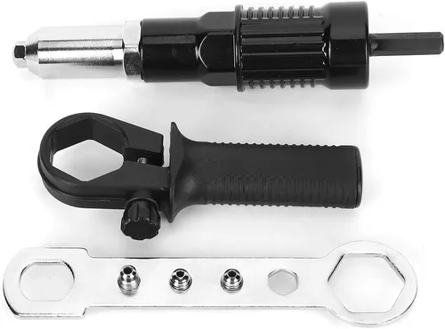 Miniatura 6 de Adaptador de pistola de remache eléctrica, reconector de pistola de remache eléctrica, herramienta de mango eléctrico Adaptador de pistola
