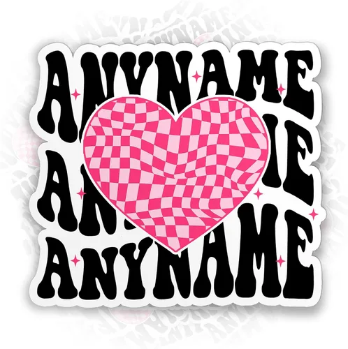 Miniatura 12 de Adhesivo de nombre personalizado - Adhesivo de nombre personalizado y adaptado, adhesivo de vinilo troquelado impermeable de 3 capas