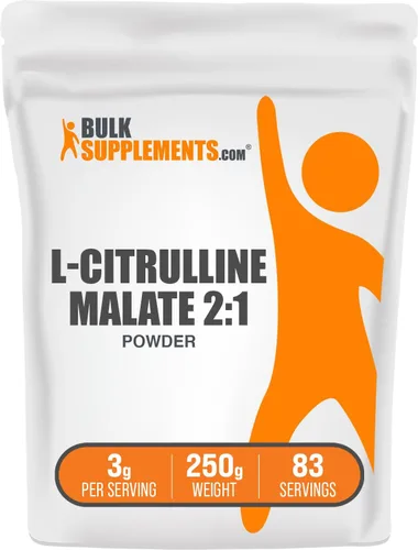 l-citrulina dl-malate 2:1 pura en polvo, BulkSupplements, No Model, 1