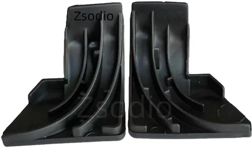 Miniatura 3 de WD8X227, WD8X228 Kit de juntas deflectoras de esquina inferior izquierda e inferior derecha compatible con GE, Hotpoint y Ken-more WD08X0227 WD8X196