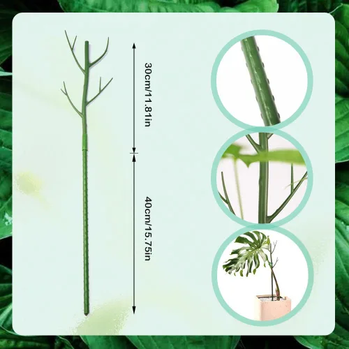 Miniatura 8 de Juego de estacas para plantas, soporte apilable para plantas Monstera, estacas de soporte para plantas de jardín para plantas