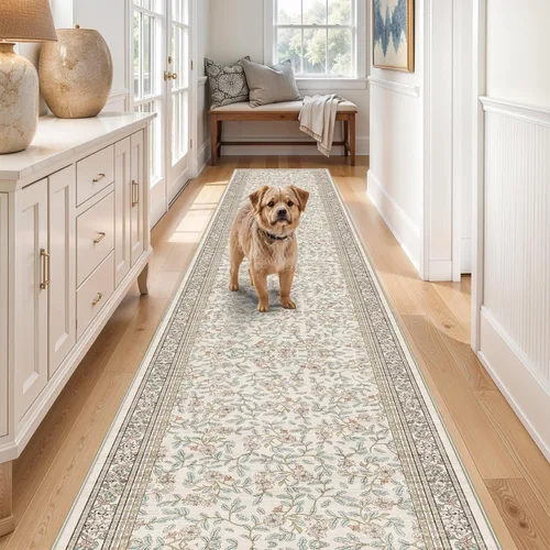 Miniatura 54 de Alfombra de pasillo lavable de 2 x 3 pies - Alfombra antideslizante resistente a las manchas, alfombras y tapetes de cocina duraderos