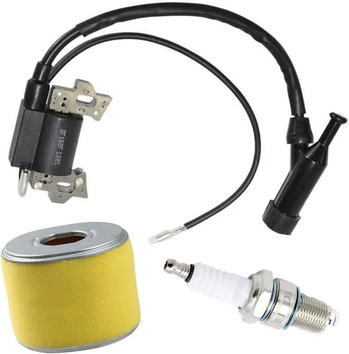 Bobina de encendido para Honda GX120 GX160 GX200 generador de motor Rototiller 4589693 30500-ZE1-073 con filtro de aire de bujía por TOPEMAI