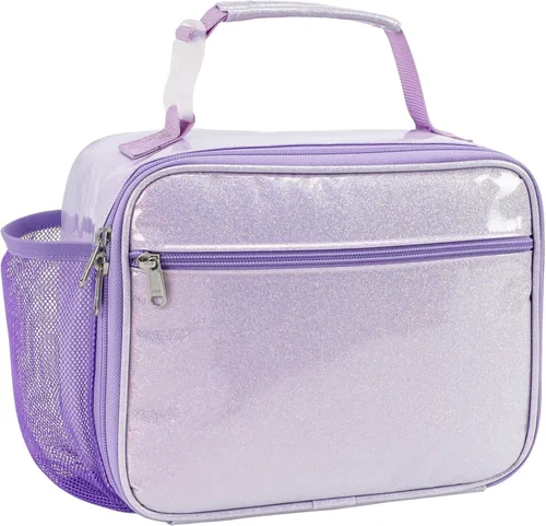 Miniatura 17 de Lonchera Térmica para Niños - Lonchera Reutilizable para Niños con Soporte para Botella de Agua, Bolsa de Almuerzo para Niños Pequeños para Un
