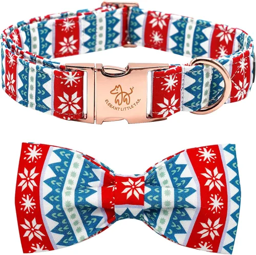 Miniatura 12 de Elegante collar para perro con moño Floral Vintage, cómoda pajarita para perro, collar de perro con lazo Collar ajustable para perros pequeños