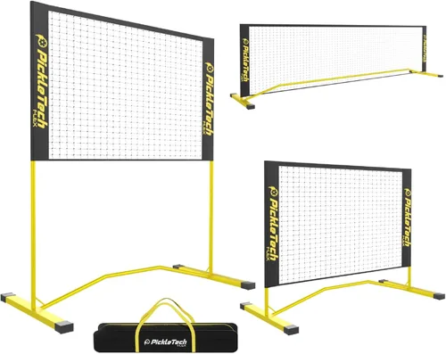Miniatura 14 de PICKLETECH 4.0 Slim Version Portable Pickleball Nets Outdoor Game 22 FT Pickleball Net-USAPA Regulation Size-Pickle Ball Net System with Carrying