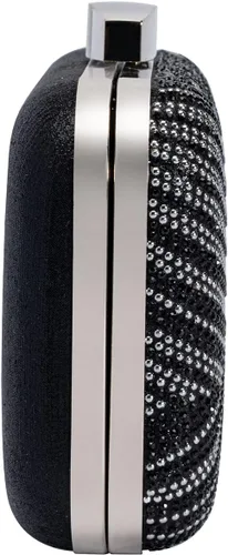 Miniatura 4 de Mulian LilY Bolso de mano con purpurina para mujer, bolsas de noche brillantes, bolso de fiesta de graduación