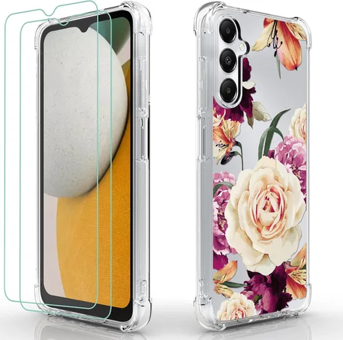 Miniatura 10 de Osophter Funda para Galaxy A15: funda de goma TPU flexible para Samsung Galaxy A15 para Samsung Galaxy A15 con protector de pantalla