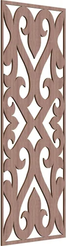 Miniatura 33 de Keene Paneles de pared decorativos de madera con calado, 9 3/8 pulgadas de ancho x 24 3/8 pulgadas de alto x 1/4 de alto, roble rojo rojo (Red Oak)