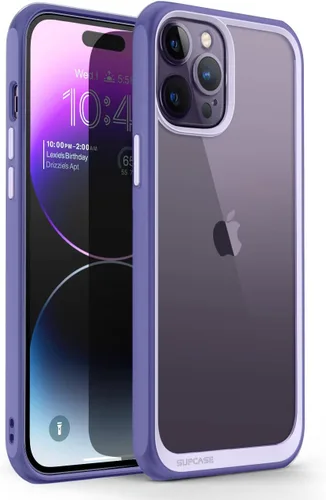 Miniatura 12 de SUPCASE Unicorn Beetle Style Series - Funda para iPhone 14 / iPhone 13, funda protectora híbrida delgada y transparente (negro)