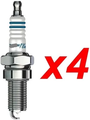 Miniatura 2 de 4 unids/lote de bujía de iridio para motocicleta D8RTI DPR8EIX-9 DPR8EA-9 DR8EIX DR8EA DR8EGP IX24 IX24B X24ESRZ-U R6G A6GC (color : D8RIU X4)