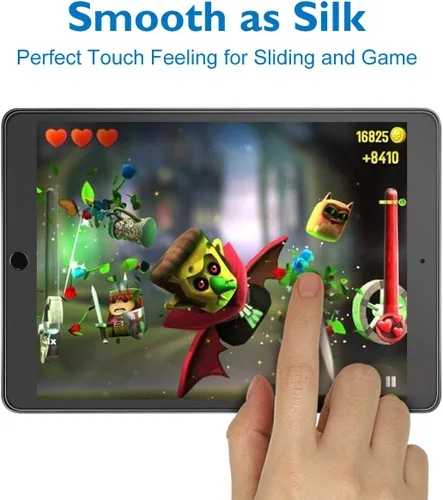 Miniatura 2 de Mothca Protector de pantalla de vidrio templado mate para iPad Air 3 (2019) de 10.5 pulgadas y iPad Pro 10.5" (2017) [NO Privacidad], antirreflejos