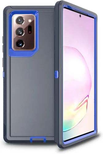 Miniatura 10 de Funda Anloes para Samsung Galaxy Note 20 5G, funda para teléfono resistente, a prueba de golpes y polvo, 3 en 1 con protector de goma