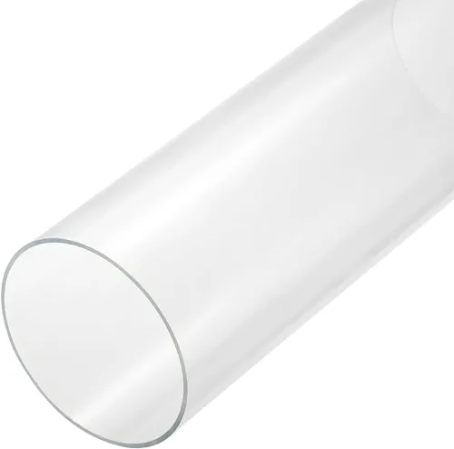 Miniatura 18 de MECCANIXITY Tubo de acrílico transparente rígido redondo 214mm(8.4") DI 220mm(8.7") DE 14" para lámparas y linternas, sistema de refrigeración por