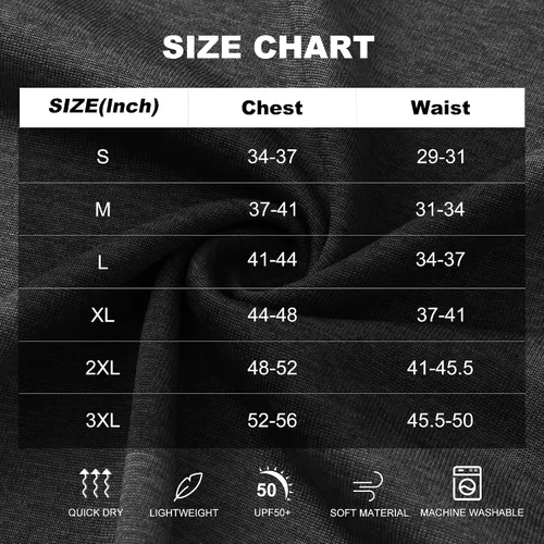 Miniatura 6 de Paquete de 7 camisetas de manga larga para hombre, secado rápido, absorben la humedad, camisetas de manga larga para hombre, camisetas