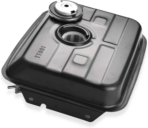 Miniatura 3 de CLEO Tanque de gasolina, tanque de combustible de metal con tapa de combustible para Go Kart ATV 125-250cc, se adapta a Taotao Go Kart y ATV de 4