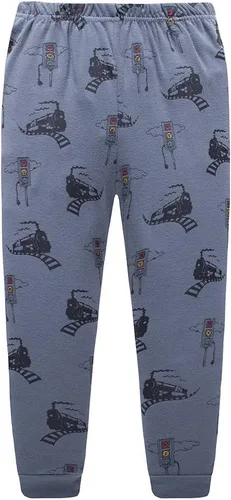 Miniatura 6 de Pijama para niños pequeños de manga larga, 100% algodón, 2 piezas, para niños de 1 a 10 años