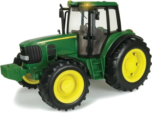TOMY Big Farm John Deere 7330 Tractor – Escala 1:16 – Juguetes coleccionables de John Deere Tractor – Juguetes de granja para niños – A partir de 3