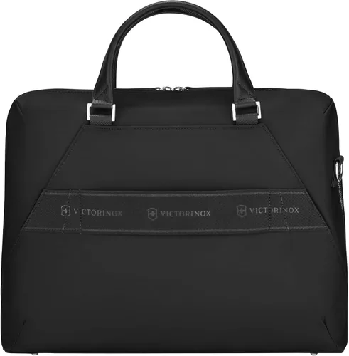Victorinox Victoria Signature - Maletín profesional para computadora portátil y tablet, incluye embrague y correa de hombro desmontable, 13 litros,