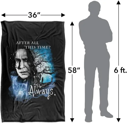Miniatura 5 de Harry Potter Always Silky Touch - Manta súper suave de 36 x 58 pulgadas