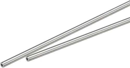 Miniatura 28 de uxcell Tubo capilar del acero inoxidable 304, tubería gruesa del metal de la longitud de la pared 820.2 ft m del OD 2.6 ft m x 0.3 ft m