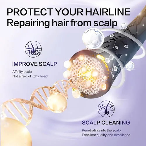 Miniatura 3 de Set de Champú y Acondicionador de Minoxidil para el Crecimiento del Cabello – Biotina, Ginseng y Jengibre – Apoya Cabello Más Grueso y Abundante