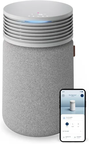 BLUEAIR Blue Signature SP3i - Purificador de aire para habitaciones medianas de hasta 498 pies cuadrados, filtración HEPASilent, control inteligente
