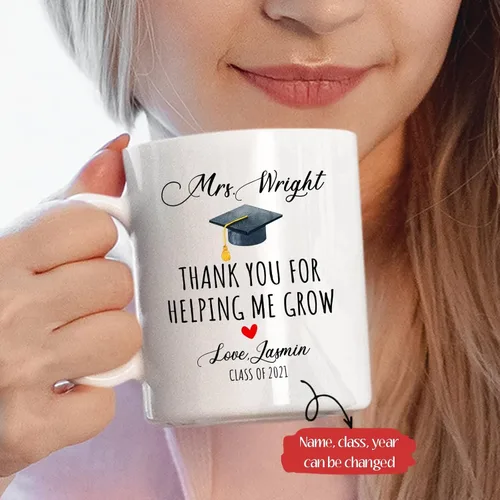 Miniatura 2 de Taza para el mejor maestro del mundo, regalo personalizado para profesor con nombre, taza de café para el mejor maestro, regalo personalizado