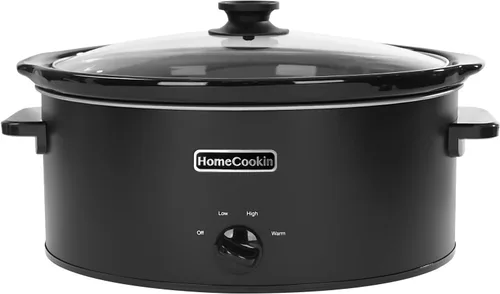 Miniatura 17 de HOMECOOKIN Olla de cocción lenta programable de 8 cuartos con temporizador y función mantener caliente - Pequeño electrodoméstico de cocina