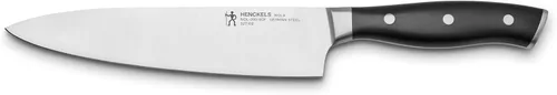 HENCKELS x Emeril Lagasse La Colección Nola Cuchillo de Chef Alemán de 8 Pulgadas, Afílado, Producido en Fábrica Propia Alemana con Acero de Fórmula