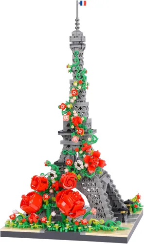 Miniatura 11 de Bloques de construcción micro, mundialmente famosa escuela de negocios bloque de construcción conjunto 3047 PCS arquitectura modelo de construcción