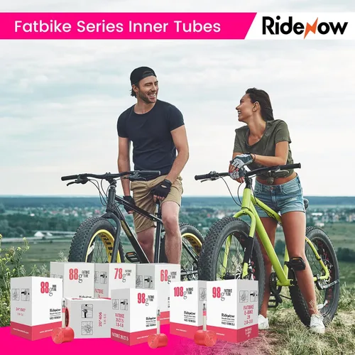 Miniatura 8 de RideNow Fat Tire Bike Inner Tubes 1-Pack, 20"/24"/29" x2.8-5.0 TPU Inner Tubes with 45mm Presta Valves, Lightweight & Puncture Resistant Bicycle