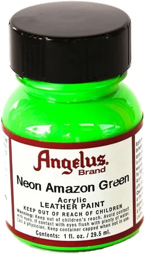 Miniatura 11 de Angelus - Pintura acrílica para cuero, 1 oz, color aguacate verde Verde aguacate