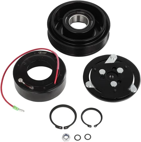 Miniatura 36 de CCIYU Embrague del compresor de CA para el coche 2001 2002 2003 2004 2005-2006 para Hyundai Santa Fe 2.7L Aire acondicionado compresor embrague
