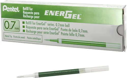 Miniatura 25 de Pentel - Tinta de repuesto para bolígrafo de gel líquido EnerGel Azul cielo